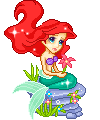 The Little Mermaid Ariel Sticker GIF
