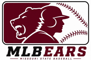 The Logo For The Missouri State Baseball Team GIF