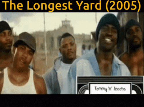 The Longest Yard Cheeseburger Eddy Dancing GIF