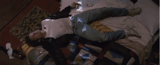 The Lost Boy Laying On Bed GIF