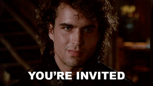 The Lost Boys You're Invited GIF