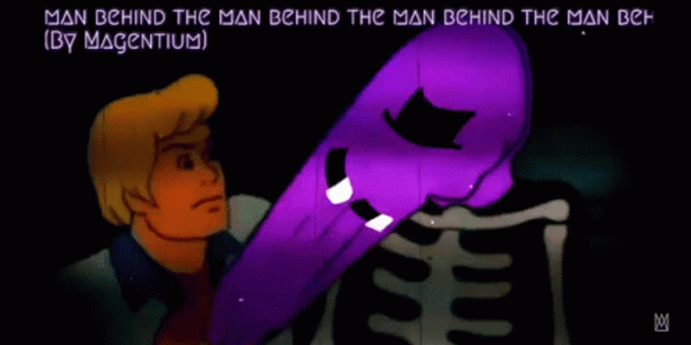 The Man Behind The Man Meme GIF