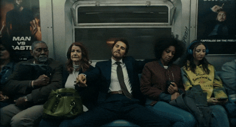 The Man Wide Seat GIF