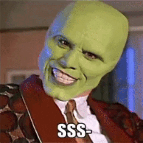 The Mask Endorsing Marie Sharp's Hot Sauce GIF