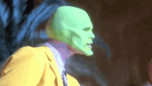 The Mask Looking At The Time GIF