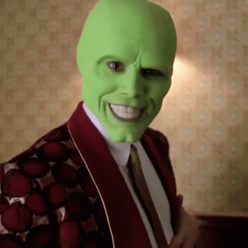 The Mask Man Silence I Kill You GIF