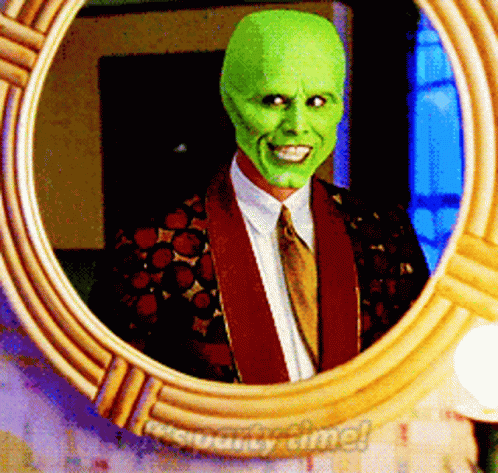 The Mask Says It's Party Time GIF