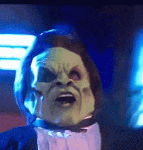 The Mask Spew In His Anger State GIF