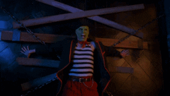 The Mask Sticking His Skull GIF