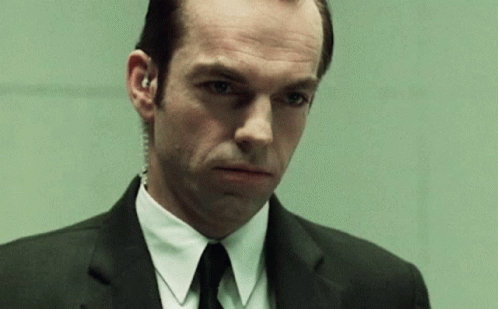 The Matrix Agent Smith You Disappoint Me GIF