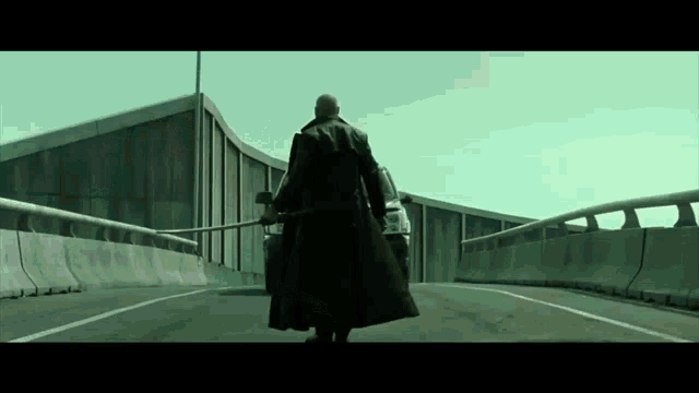 The Matrix Car Slice GIF