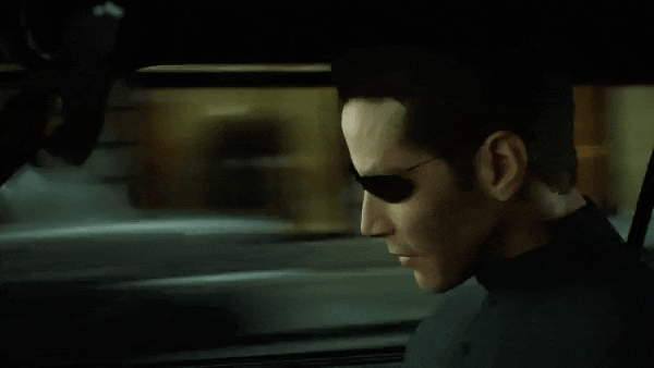 The Matrix Neo And Trinity Animation GIF