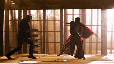 The Matrix Resurrection Kung Fu Fighting Meme GIF