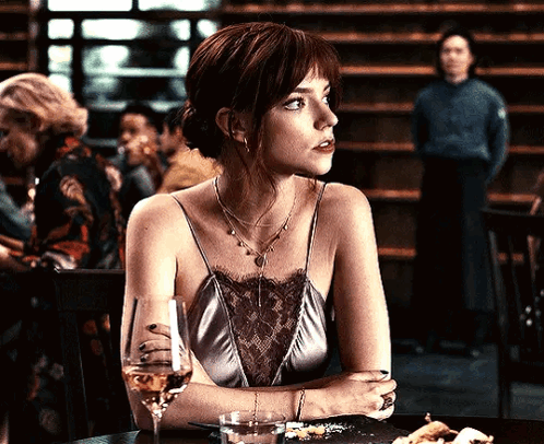 The Menu Anya Taylor Joy Amazing Beauty GIF
