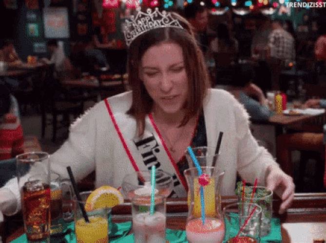 The Middle Sue Heck Happy Birthday Drinks GIF