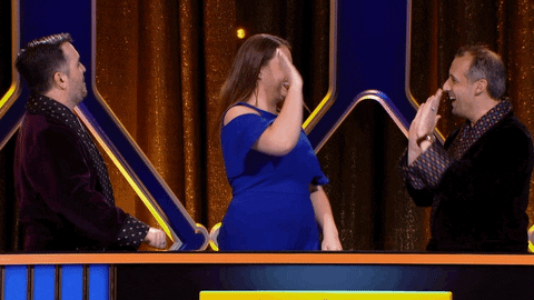 The Misery Index High Five Great Job Team GIF