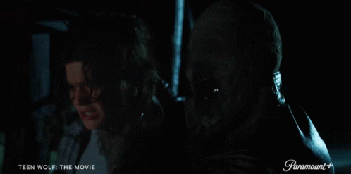 The Movie Teen Wolf Is Being Advertised On Paramount GIF