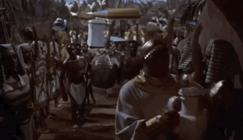 The Mummy And The Egyptian Slaves GIF