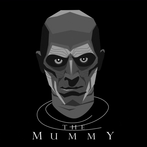 The Mummy Aesthetic Animation GIF