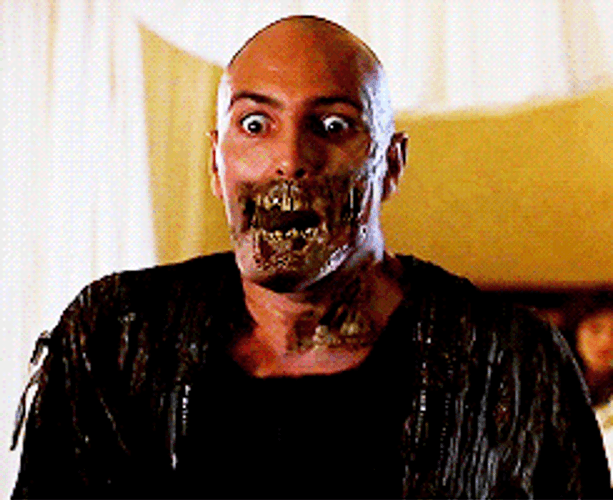The Mummy Arnold Vosloo Surprise Face GIF