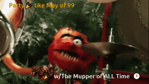The Muppets Animal Of All Time GIF