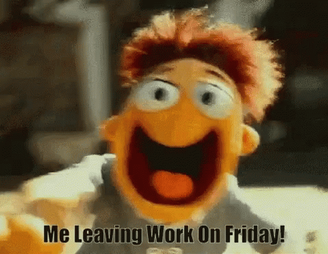 The Muppets Leaving Work GIF