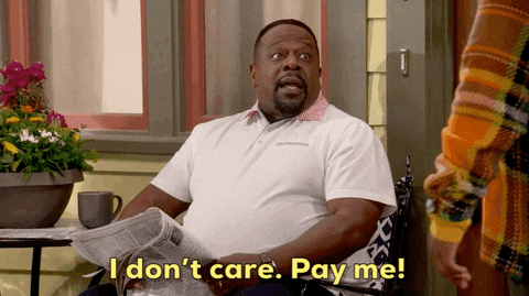 The Neighborhood Calvin Butler Pay Up GIF