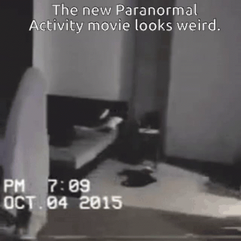 The New Paranormal Activity Movie Looks Weird At 7:09 Pm On October 4 2015 GIF