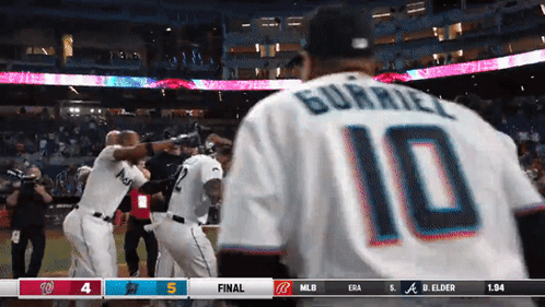 The Number 10 Is On The Back Of The Jersey GIF