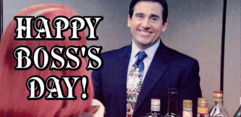 The Office Happy Birthday Boss Day GIF