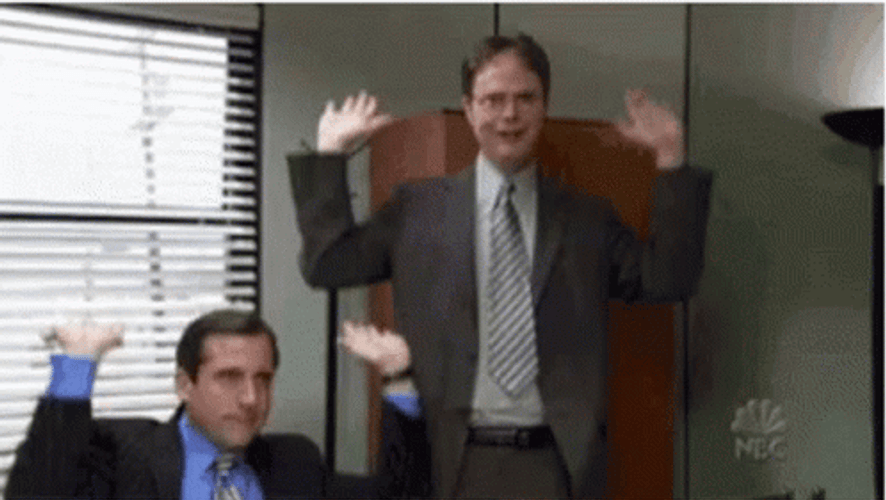 The Office Birthday GIF