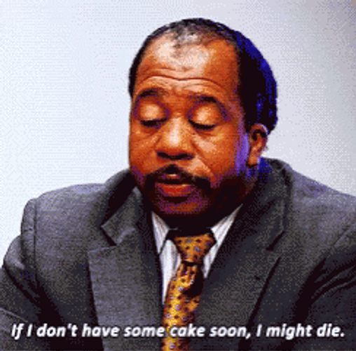 The Office Birthday Stanley Hudson GIF