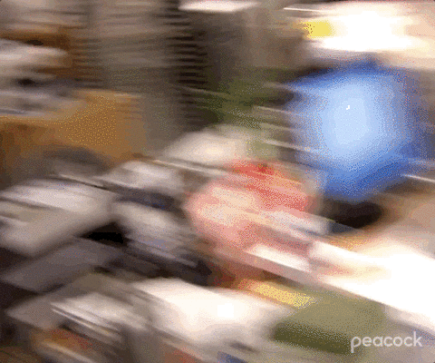 The Office Christmas Dwight As Pam GIF