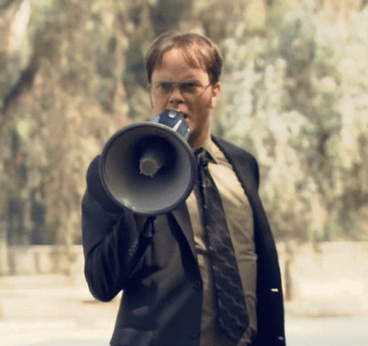 The Office Dwight Love You GIF