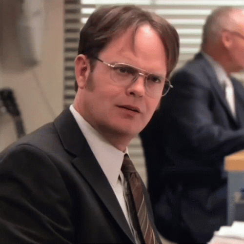 The Office Dwight Schrute Confused GIF 