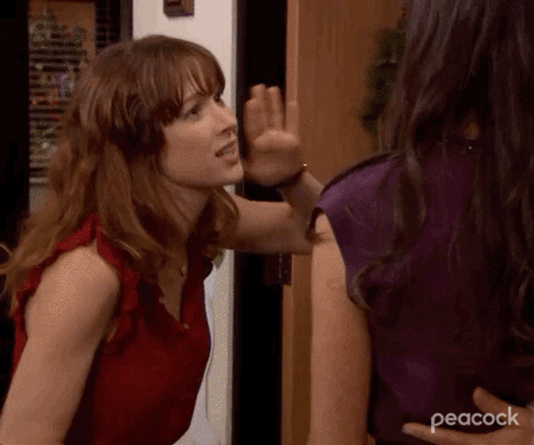 The Office Erin Dancing In Christmas GIF 