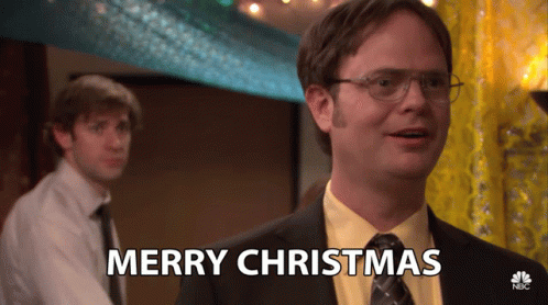 The Office Evil Merry Christmas GIF