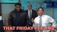 The Office Friday Feeling GIF
