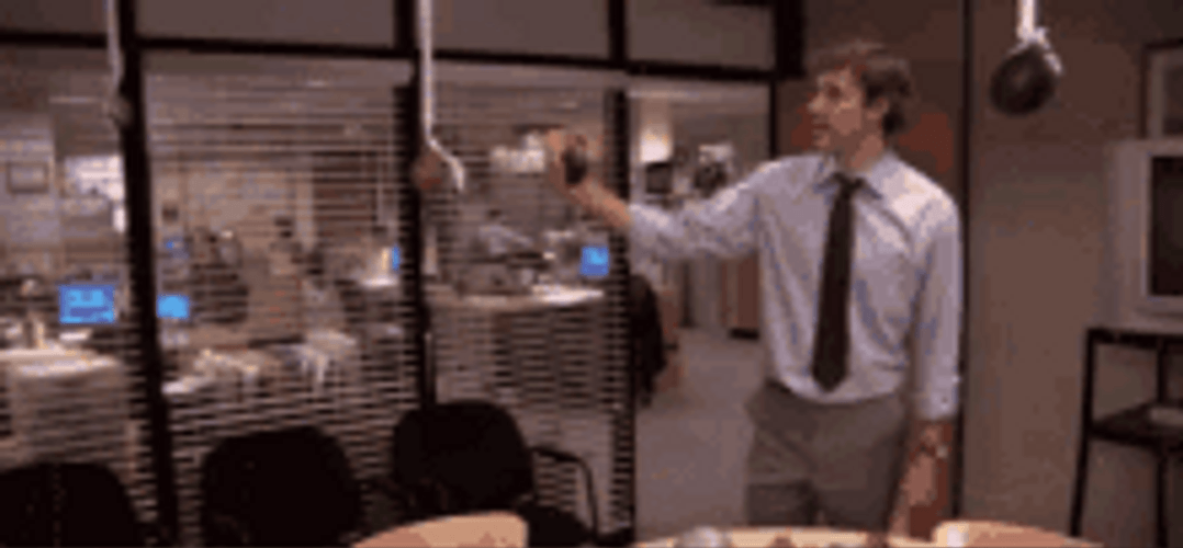 The Office Its Your Birthday Surprise GIF