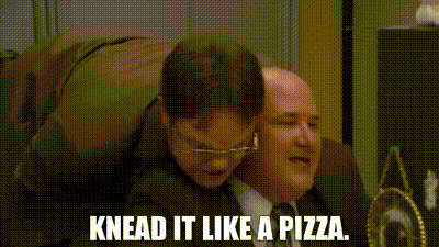 The Office Knead It Like A Pizza GIF