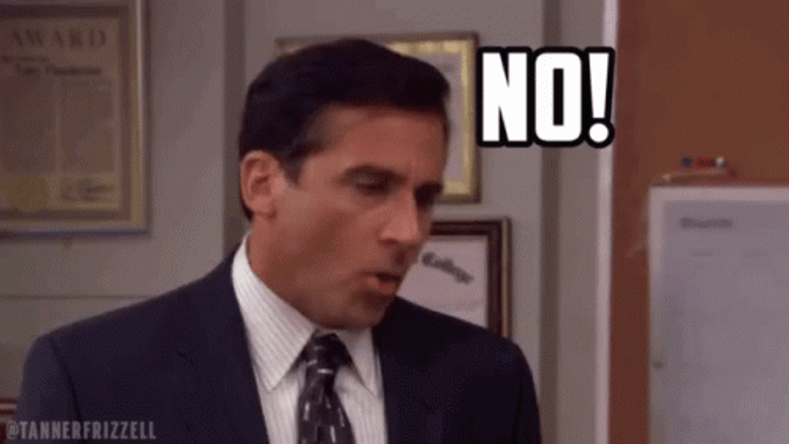 The Office Michael Scott Firm No  GIF