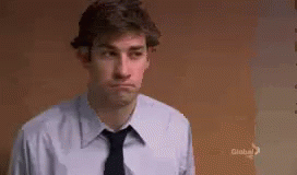 The Office No Jim Halpert Walking Out GIF