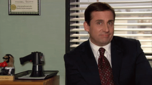 The Office No Michael Scott Nope GIF