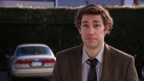 The Office No Jim Halpert I'm Sorry GIF