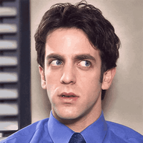The Office Ryan Confused GIF