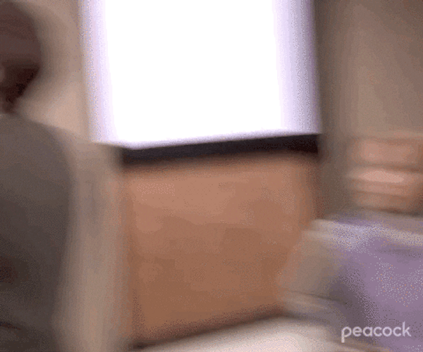 The Office Sitcom Dwight Schrute Scary Mask GIF 