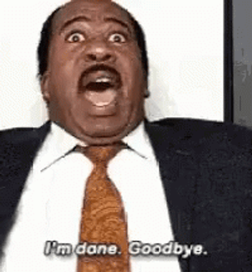 The Office Stanley I'm Done GIF