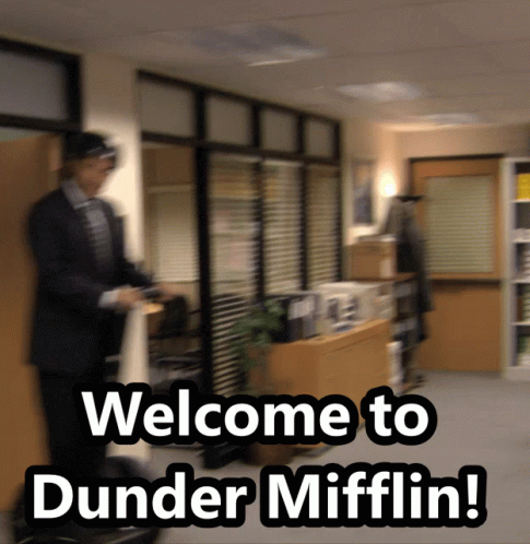 The Office Welcome To The Team Meme GIF