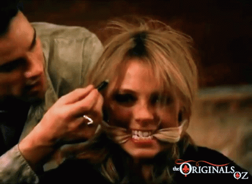 The Originals Riley Voelkel Gagged GIF