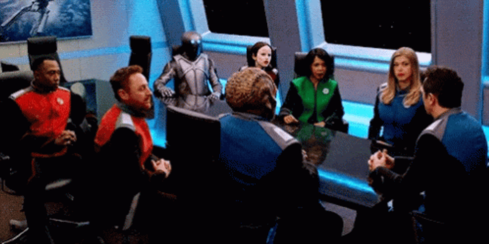The Orville Meetingl GIF